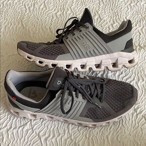 On Running Dual-Tone Athletic Shoes